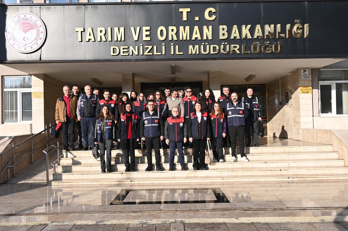 EKİPLER SAHADA GIDA GÜVENDE