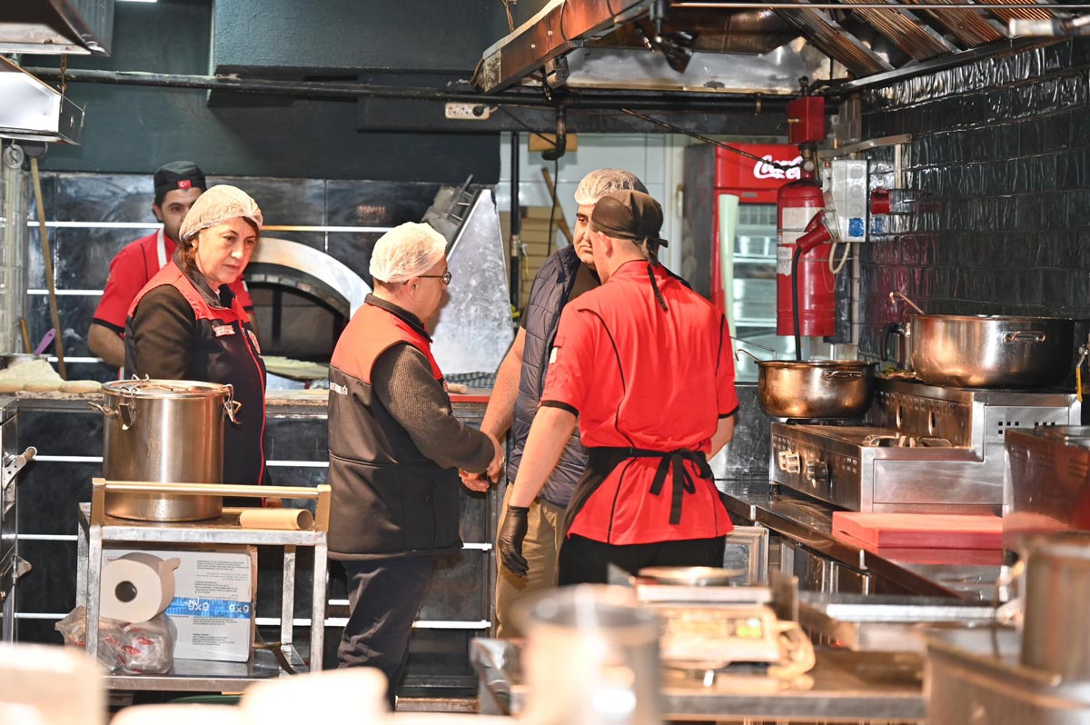 EKİPLER SAHADA GIDA GÜVENDE