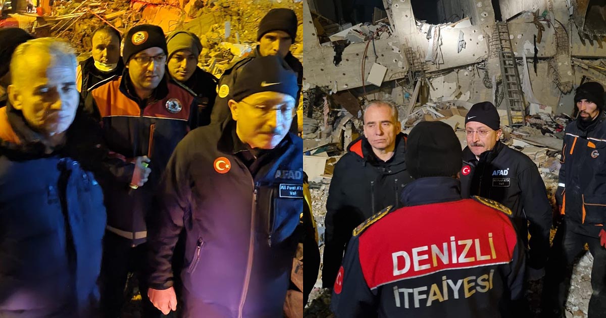 KANSERİ DEPREMDE ÇALIŞIRKEN YENDİM