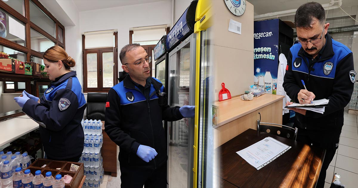 KANTİNLER MERCEK ALTINDA