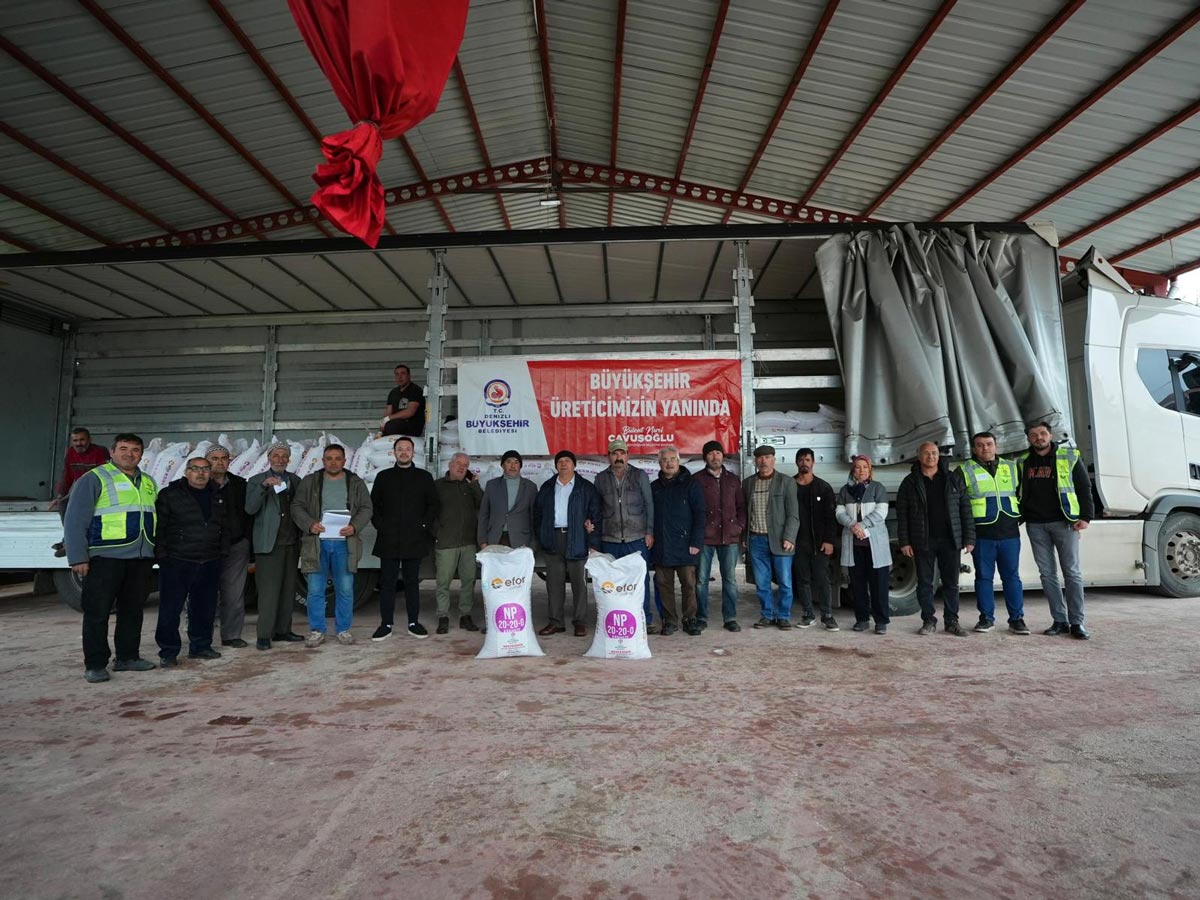 ÜRETİCİYE KOMPOZE GÜBRE DESTEĞİ