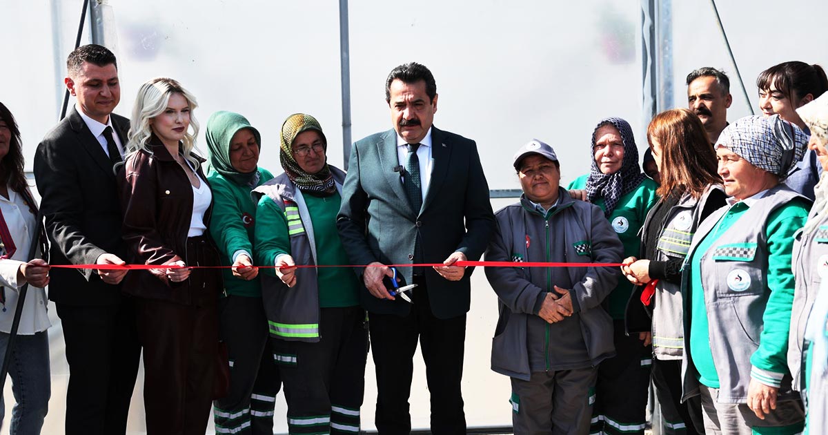 PAMUKKALE’YE MODERN FİDAN MERKEZİ