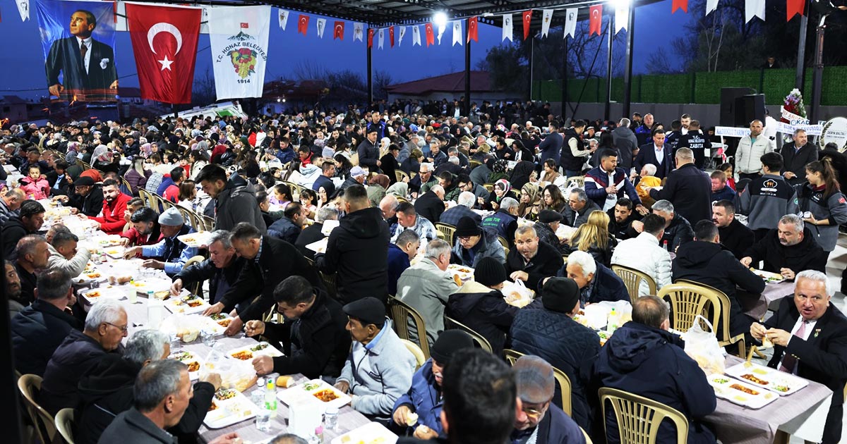 135. PROJE GÖNÜL SOFRASIYLA AÇILDI