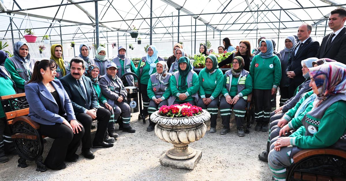 PAMUKKALE’YE MODERN FİDAN MERKEZİ