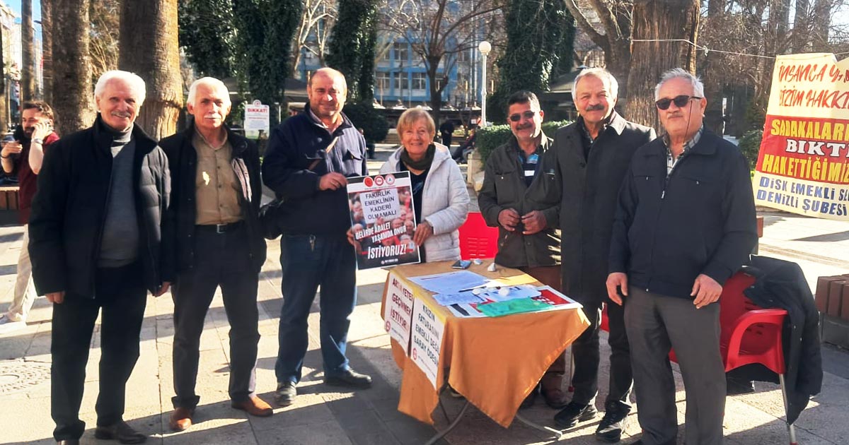 EMEKLİNİN 4 BİN LİRA İSYANI