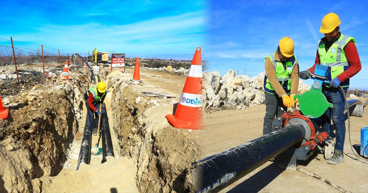 55 YILLIK SU SORUNU TARİHE GÖMÜLÜYOR