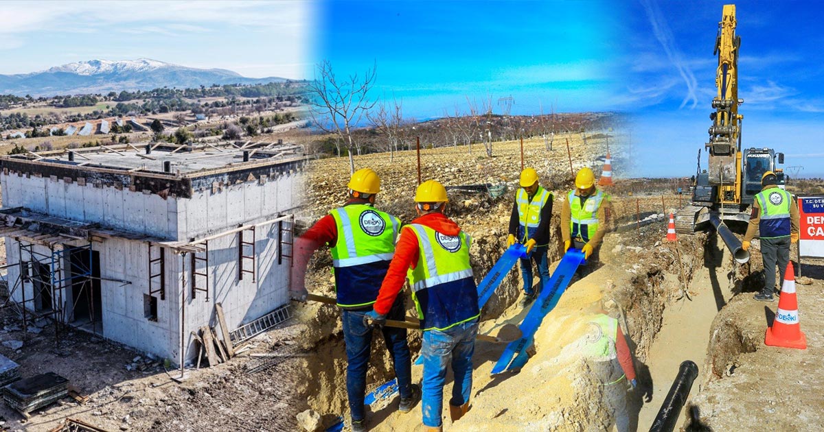 55 YILLIK SU SORUNU TARİHE GÖMÜLÜYOR