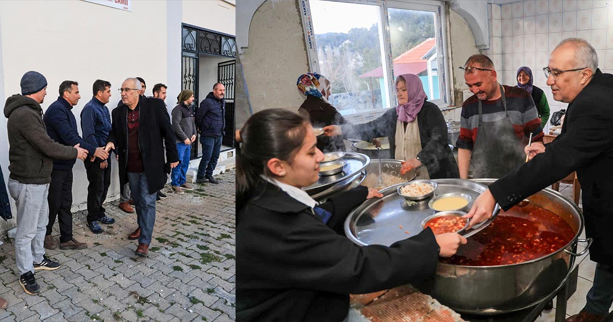 ÇAMELİ BELEDİYESİNİN İFTAR SOFRASI KARABAYIR’DA KURULDU