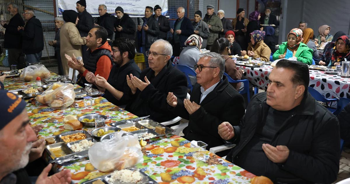 GÖNÜL SOFRASI KOLAK MAHALLESİ'NDE KURULDU