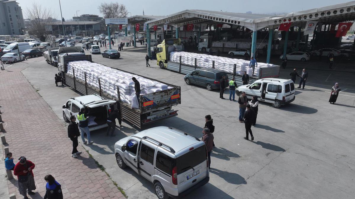 GÜBRE DAĞITIMI TAMAMLANDI