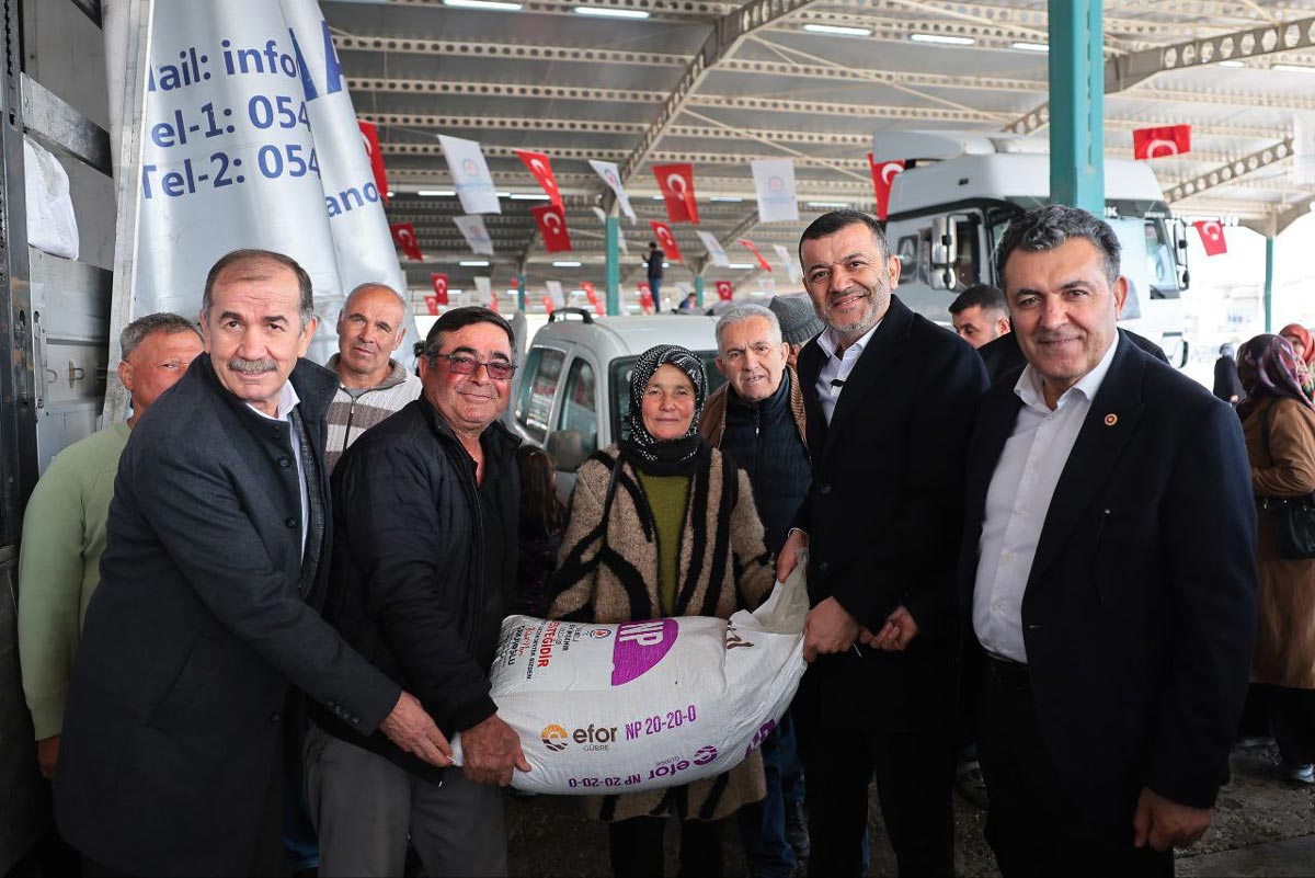 GÜBRE DAĞITIMI TAMAMLANDI