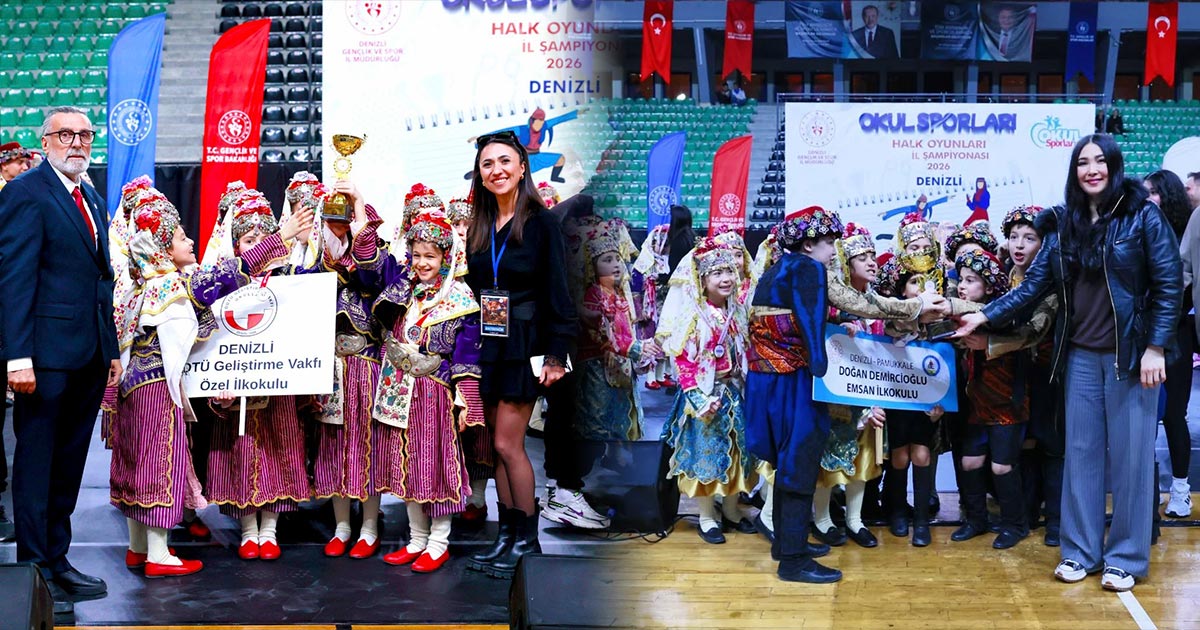 HALK OYUNLARI EKİPLERİ AYAKTA ALKIŞLANDI