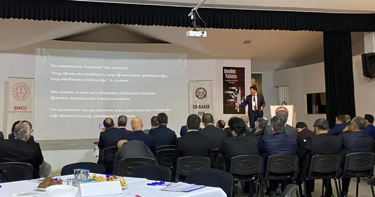 OKUL MÜDÜRLERİNDEN MAARİF MESAİSİ