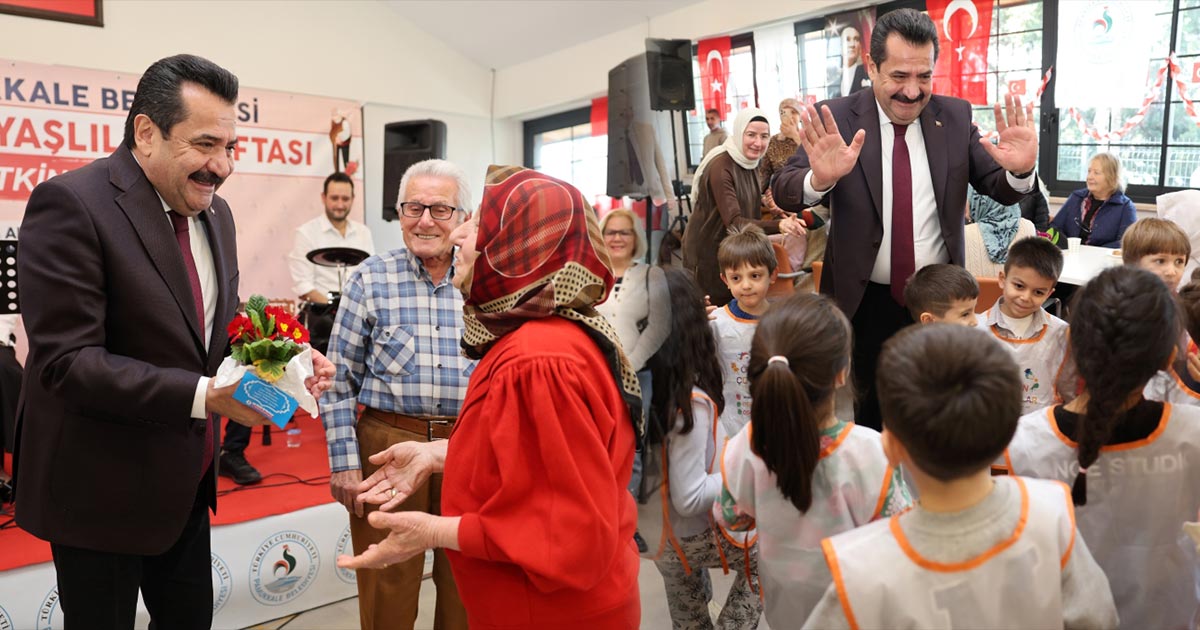PAMUKKALE BELEDİYESİ'NDEN YAŞLILARA SAYGI HAFTASI’NA ÖZEL ETKİNLİK
