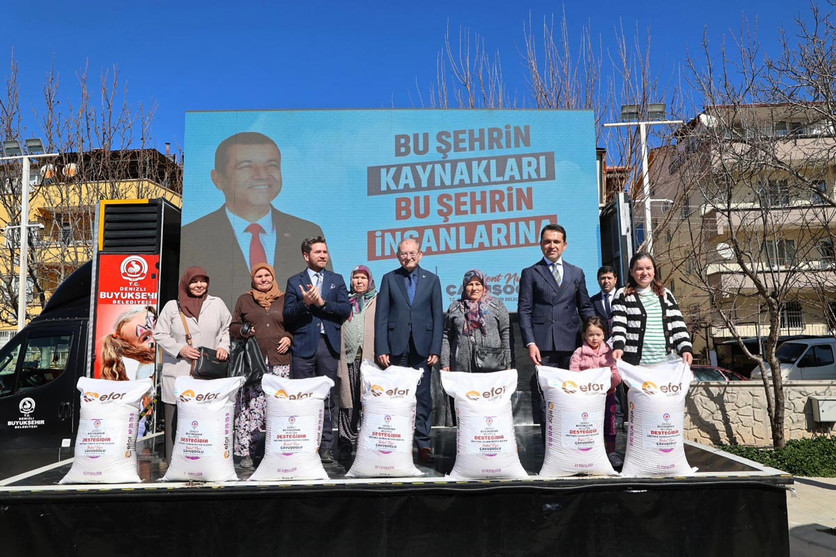 TAVASLI ÜRETİCİYE BÜYÜK DESTEK