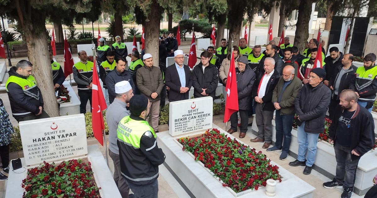 ŞEHİT TEĞMEN KEREK DUALARLA ANILDI