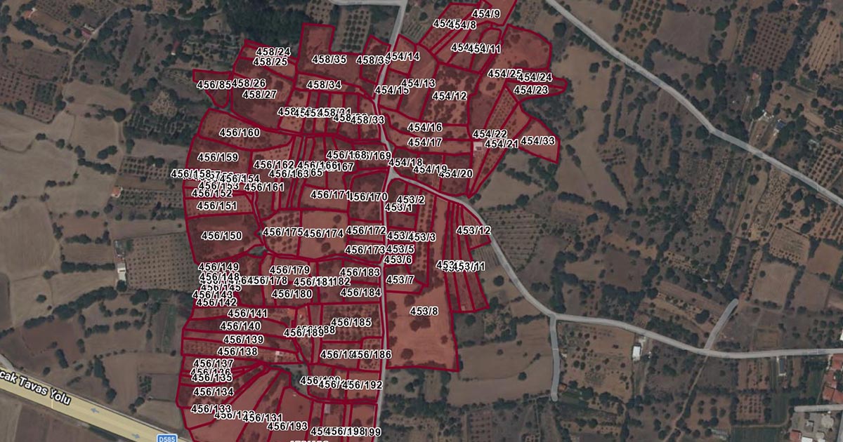 TAVAS'TA 57 PARSEL SİT ALANI İLAN EDİLDİ