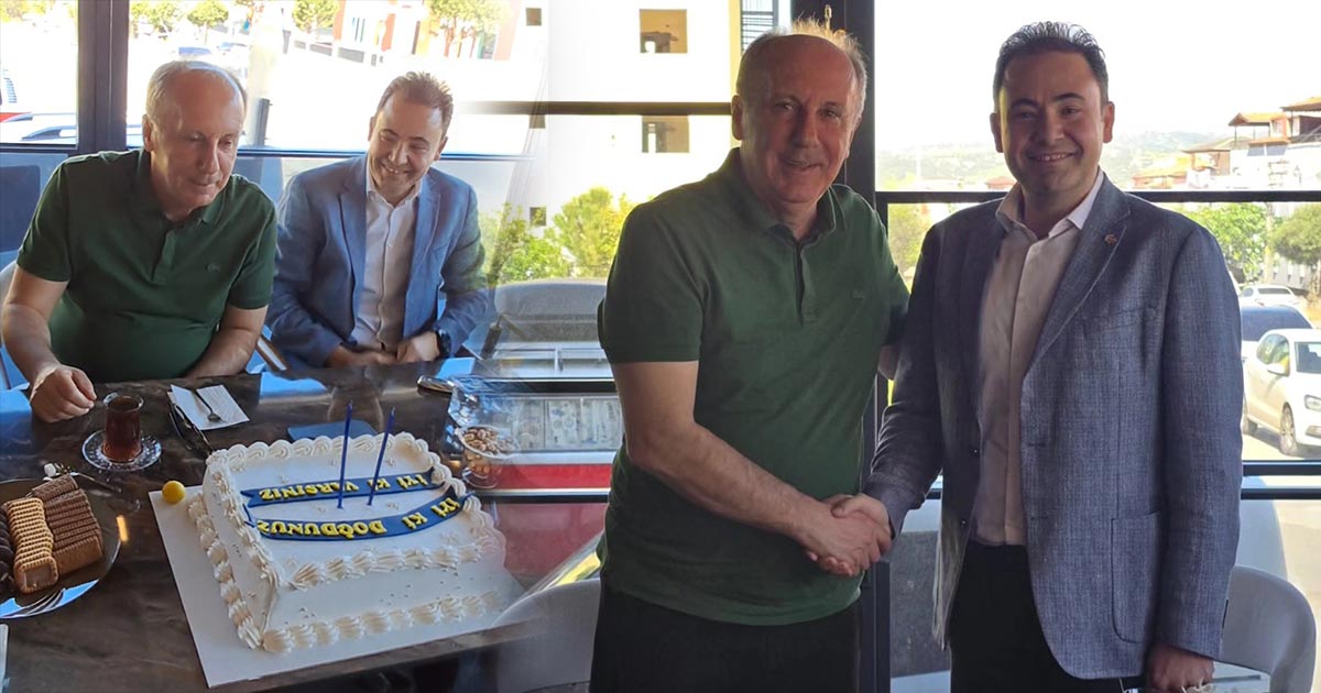 MUHARREM İNCE DENİZLİ’DE YOL ARKADAŞLARIYLA BULUŞTU