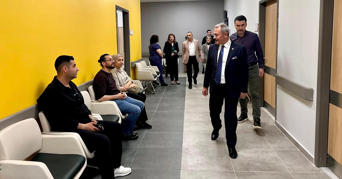 AK PARTİLİ MİLLETVEKİLLERİNDEN ACİL DURUM ZİYARETİ