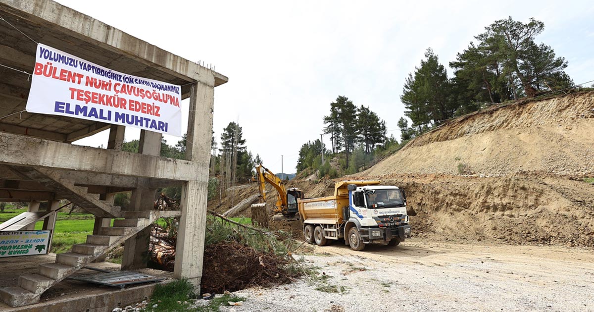 ÇAMELİ’DE ASFALT ÇALIŞMASI