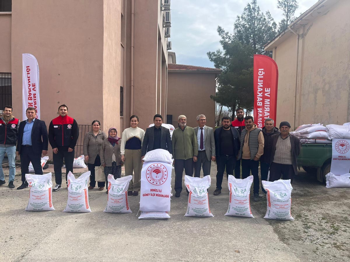 3 İLÇEDE DAHA NOHUT TOHUMU DAĞITIMI