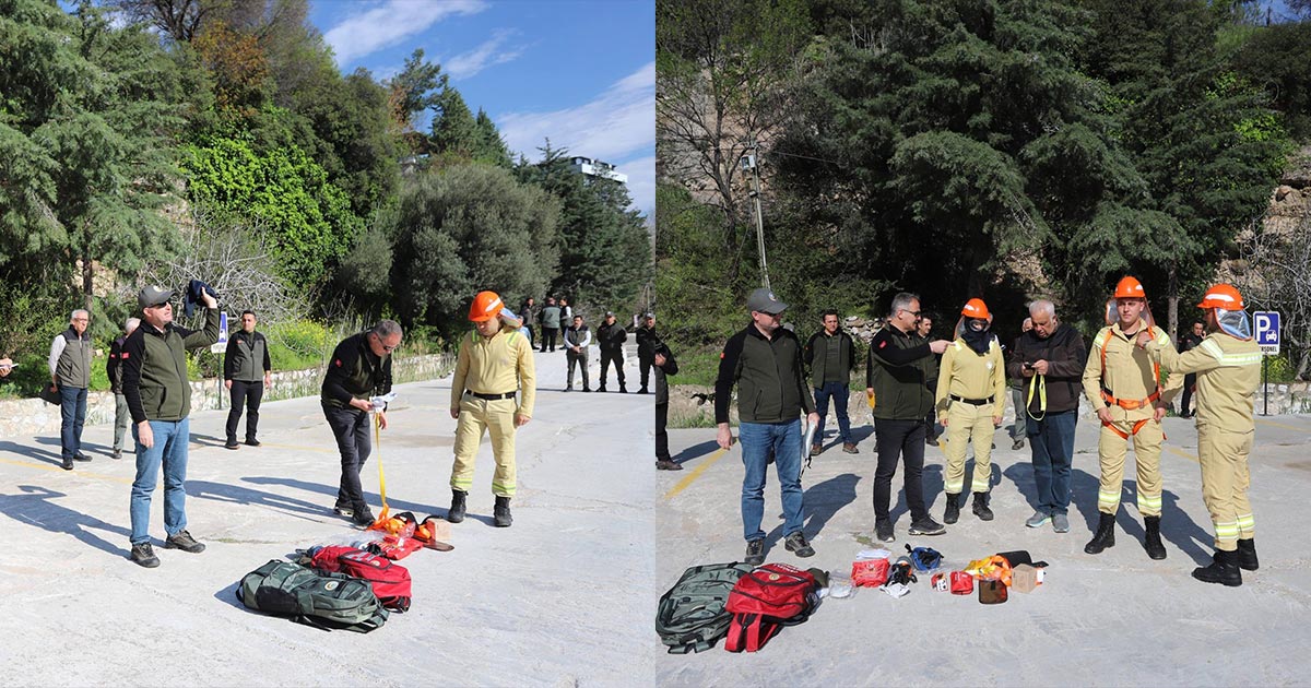 ATEŞ SAVAŞÇILARINA EĞİTİM