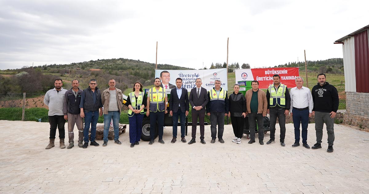 BEKİLLİ’YE YEM MAKİNESİ DESTEĞİ