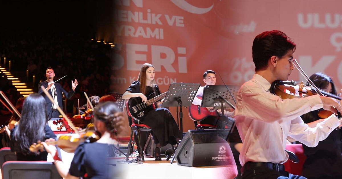 BÜYÜKŞEHİR ÇOCUK KOROSU’NDAN 23 NİSAN’A ÖZEL KONSER