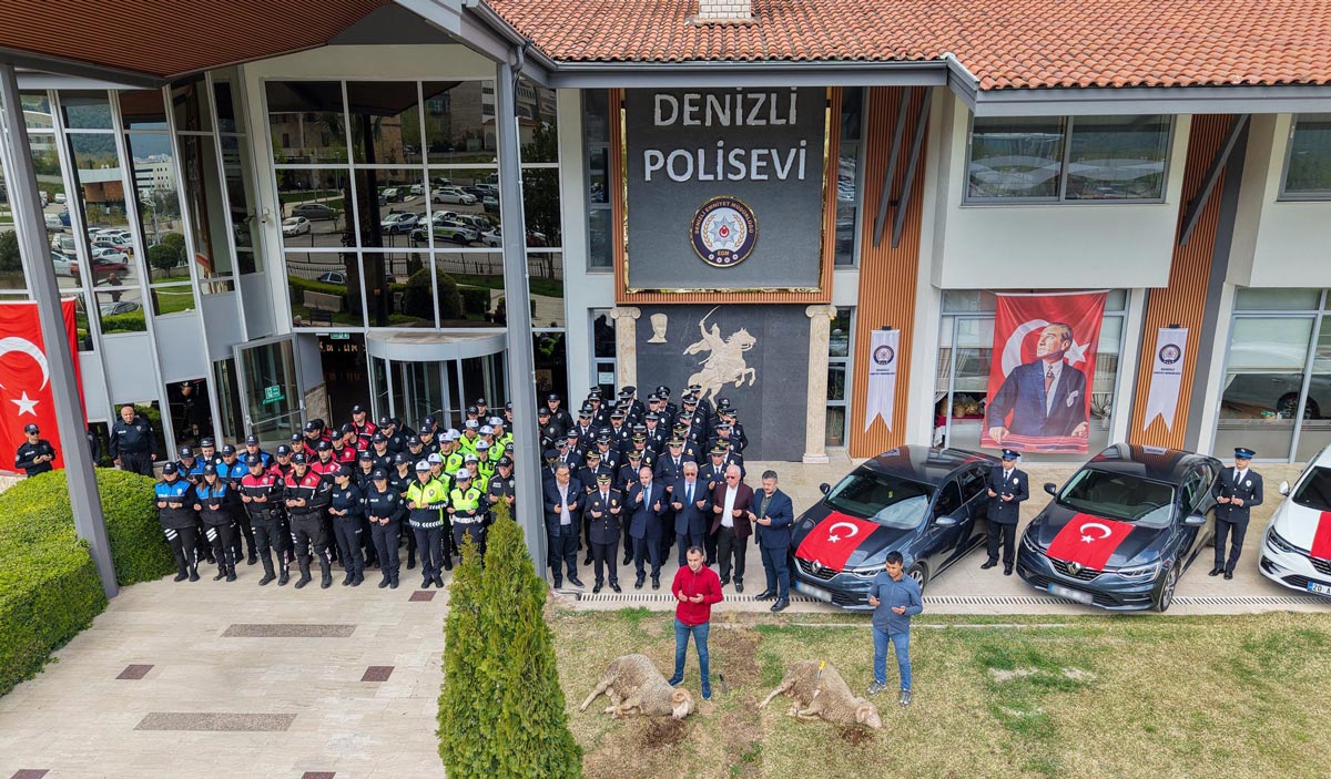 DENİZLİ EMNİYETİNE 16 YENİ ARAÇ