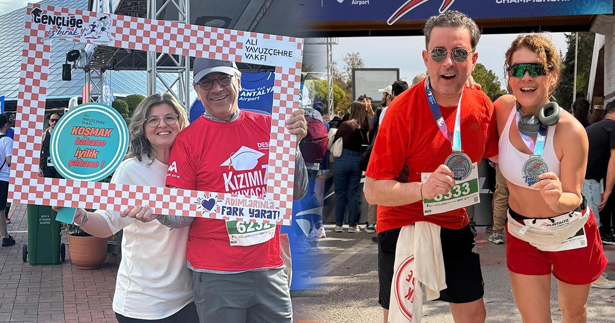 DENİZLİLİ İŞ İNSANLARI ÖĞRENCİLER İÇİN KOŞTU