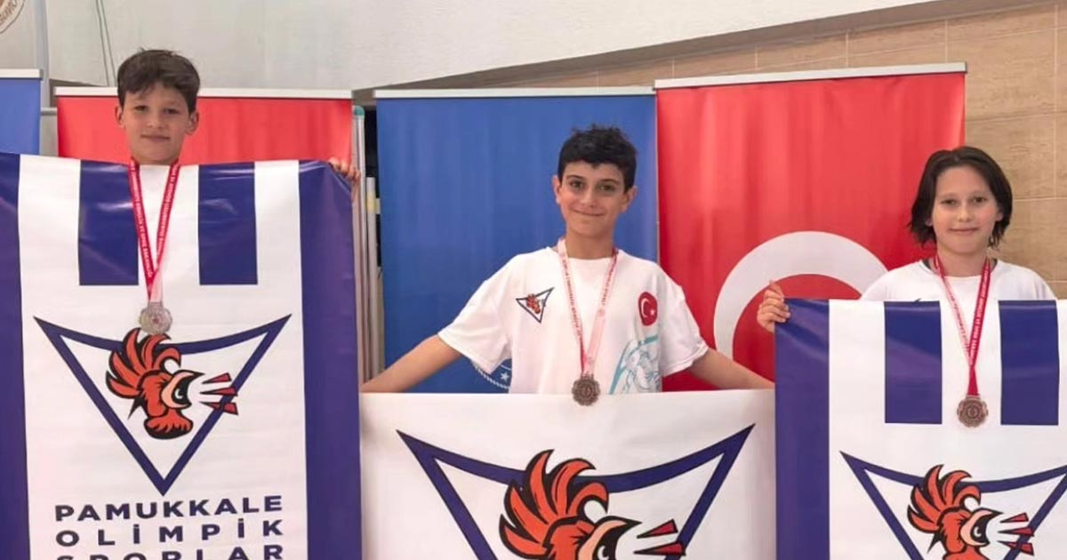 DENİZLİLİ YÜZÜCÜLERDEN BÖLGE YARIŞLARINDA BÜYÜK BAŞARI