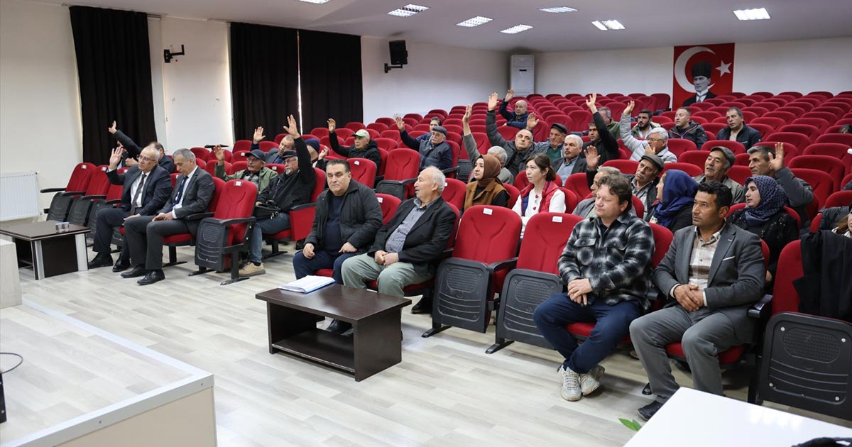 ÜRETİCİ BİRLİKLERİ GENEL KURUL TOPLANTISI YAPTI