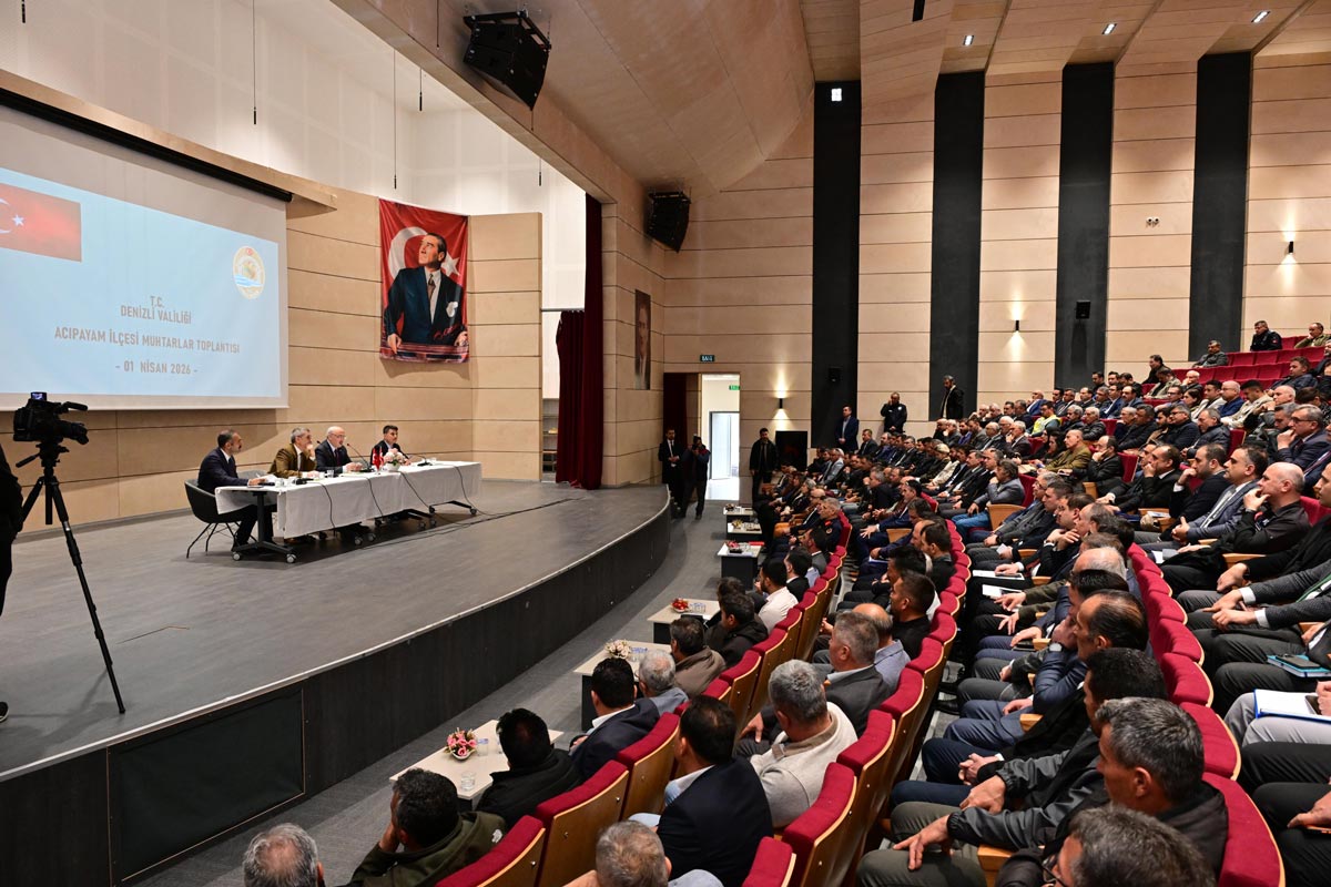 VALİ KÖŞGER’İN ACIPAYAM MESAİSİ