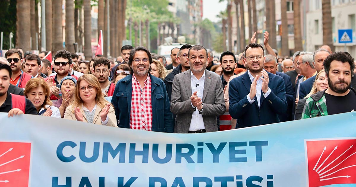 DENİZLİ 1 MAYIS’I KUTLADI