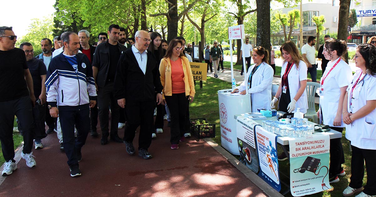 SAĞLIK İÇİN HAREKET ET GÜNÜ YÜRÜYÜŞÜ