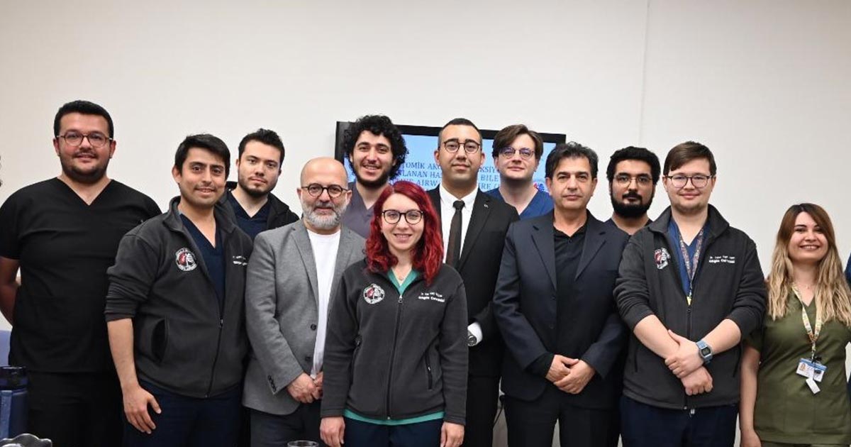 PAÜ’DE ŞİFA BULDU