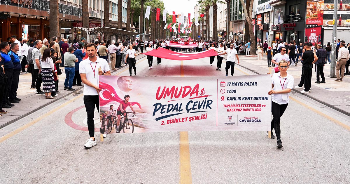 PEDALLARA 19 MAYIS İÇİN BASILDI