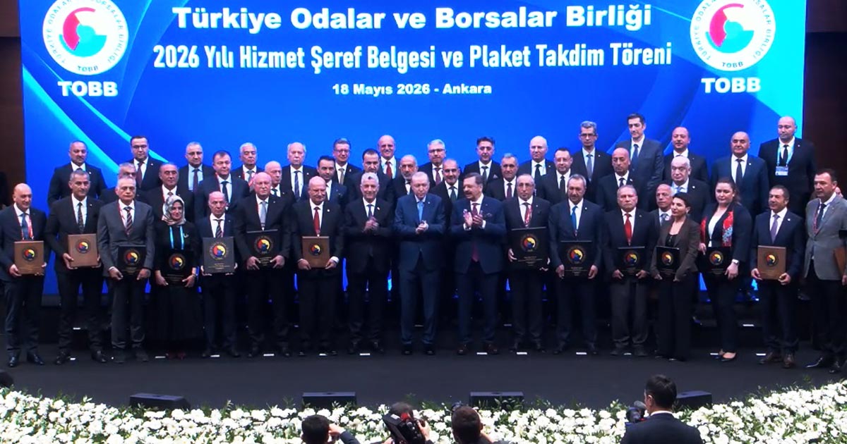 ERDOĞAN’A HİZMET ŞEREF BELGESİ