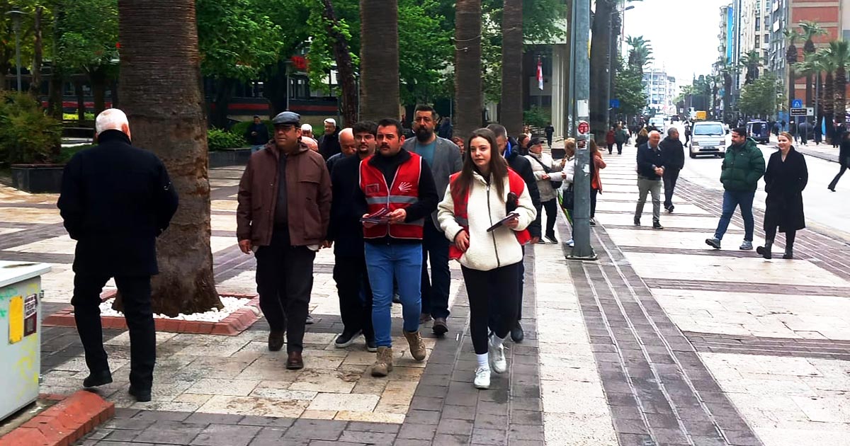 CHP SAHAYA ÇIKTI