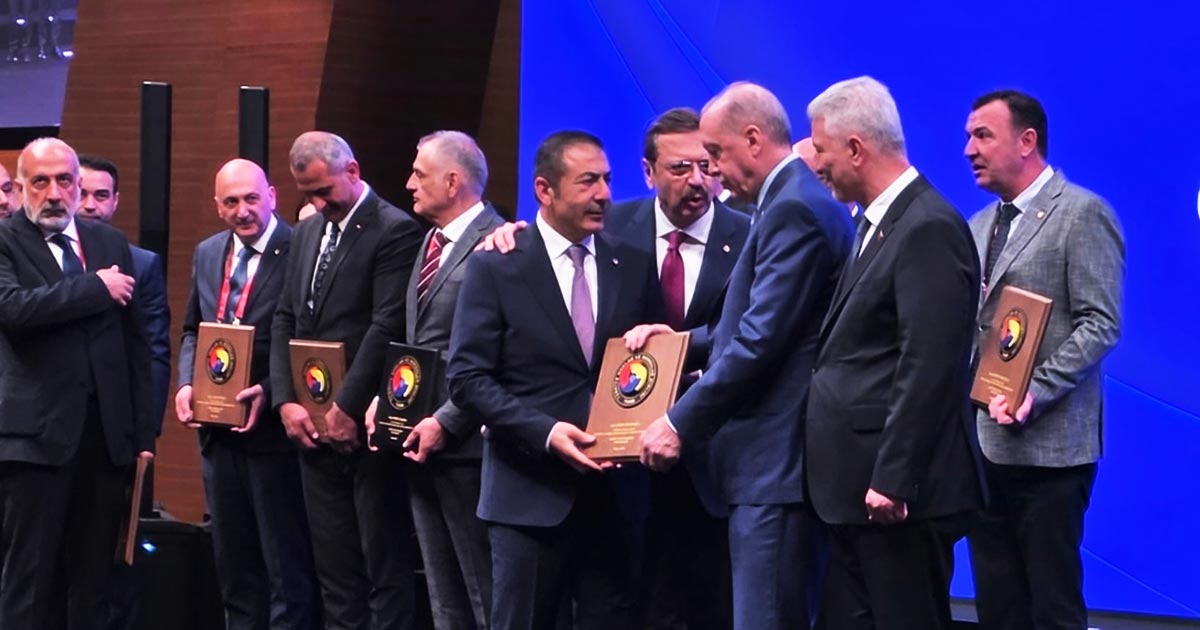 ERDOĞAN’A HİZMET ŞEREF BELGESİ