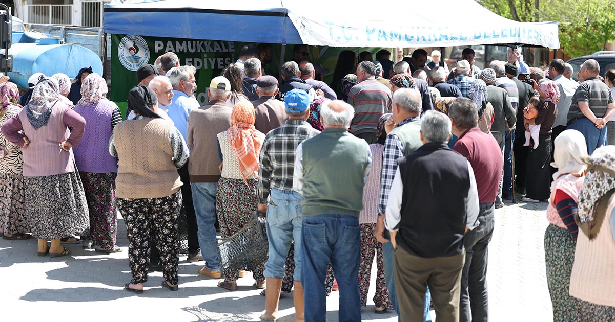 27 MAHALLEYE 120 BİN FİDE