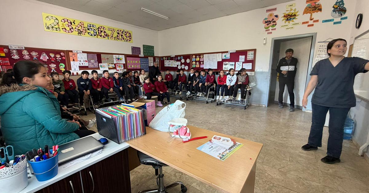 KALE’DE ÖĞRENCİLERE “SAĞLIKLI ÇOCUK SAĞLIKLI GELECEK” EĞİTİMİ