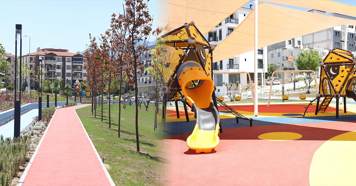 MERKEZEFENDİ BELEDİYESİ'NDEN KARAHASANLI'YA BARIŞ PARKI