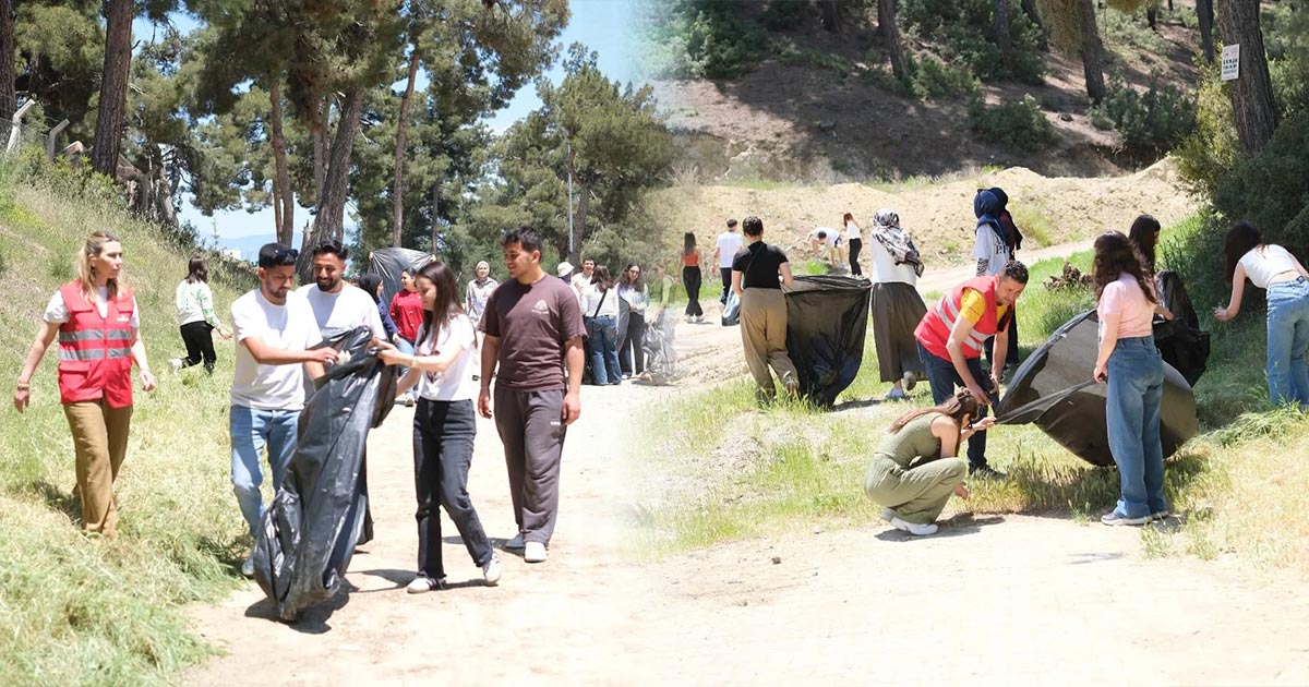 POŞET POŞET ÇÖP TOPLADILAR