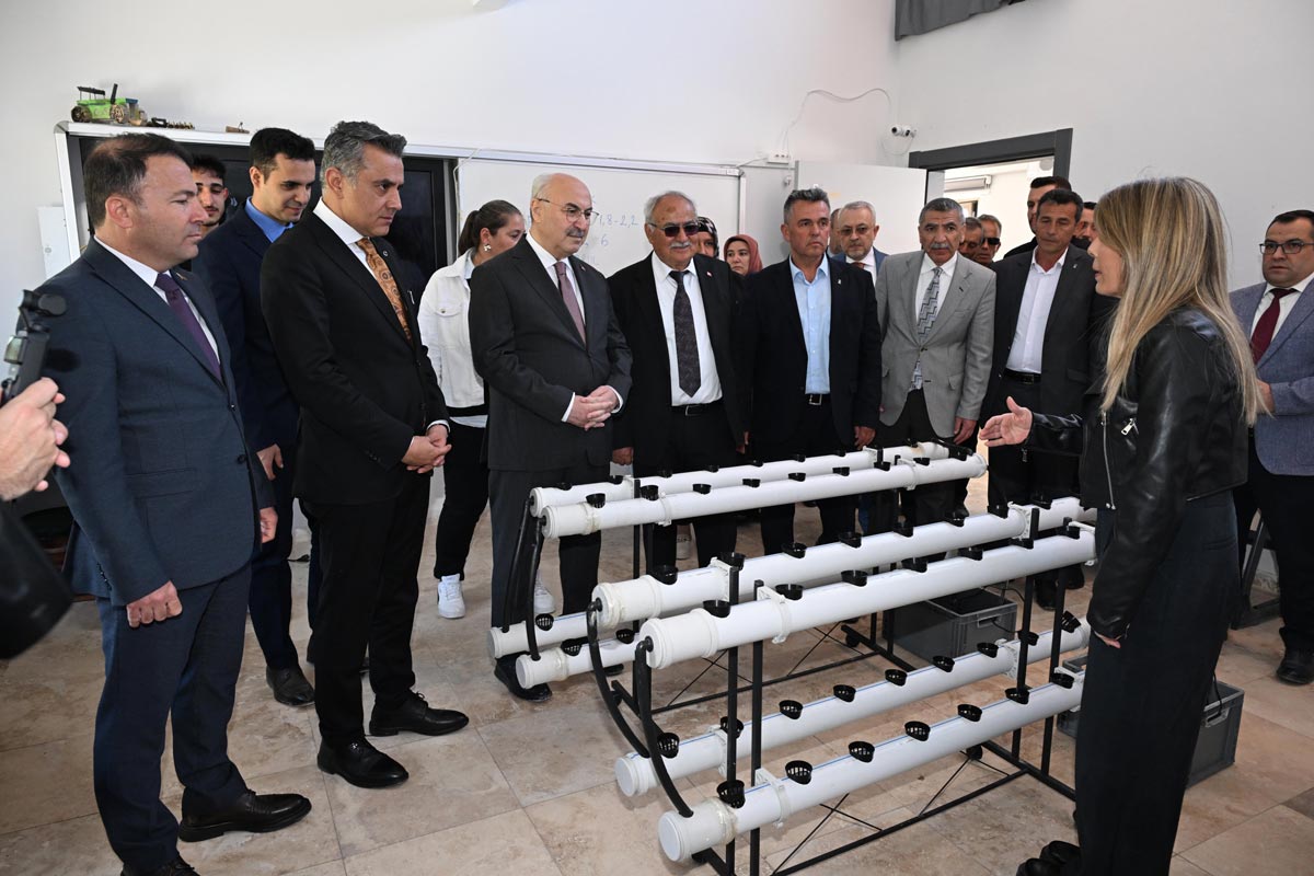 TARIM LİSESİNE SERA MÜJDESİ