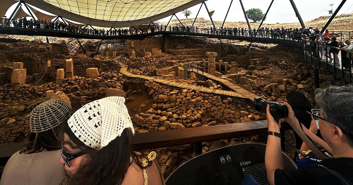 113 BİN ZİYARETÇİ PAMUKKALE’Yİ GEZDİ