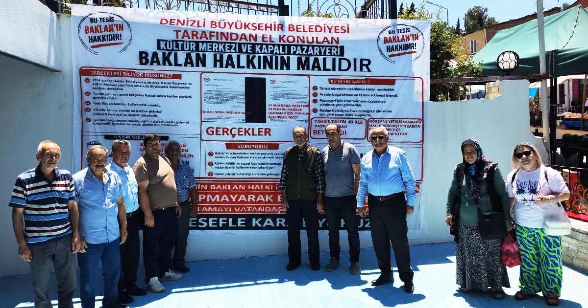 “BU TESİS BAKLAN HALKININ MALIDIR!”