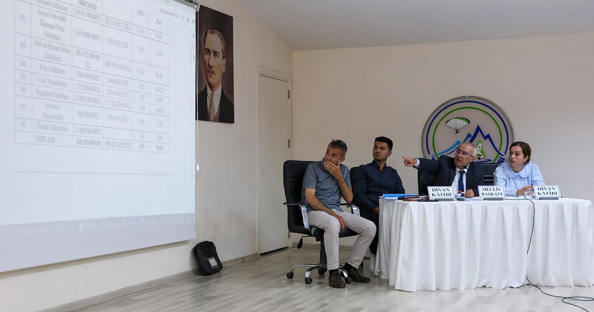 ÇAMELİ MECLİSİNDE PROJELER KONUŞULDU