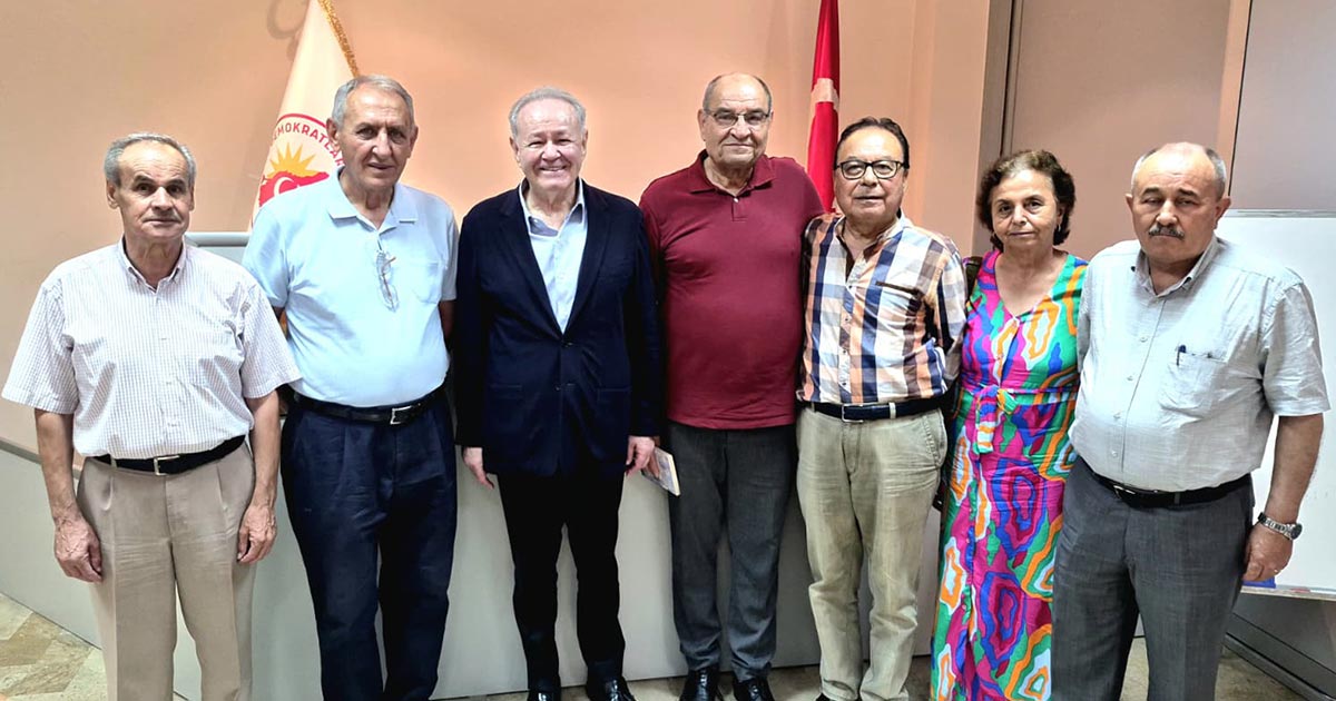 EGE DEMOKRATLAR FEDERASYONU, SEZGİN'İ AĞIRLADI