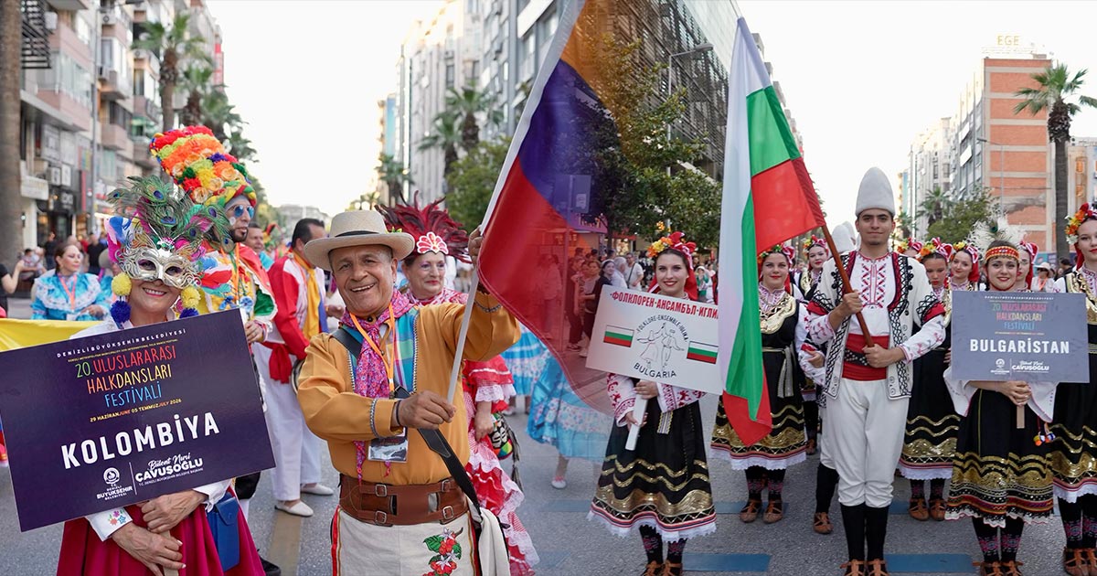 HALK DANSLARI FESTİVALİ BAŞLADI